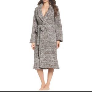 Barefoot Dreams CozyChic Heathered Gray Robe